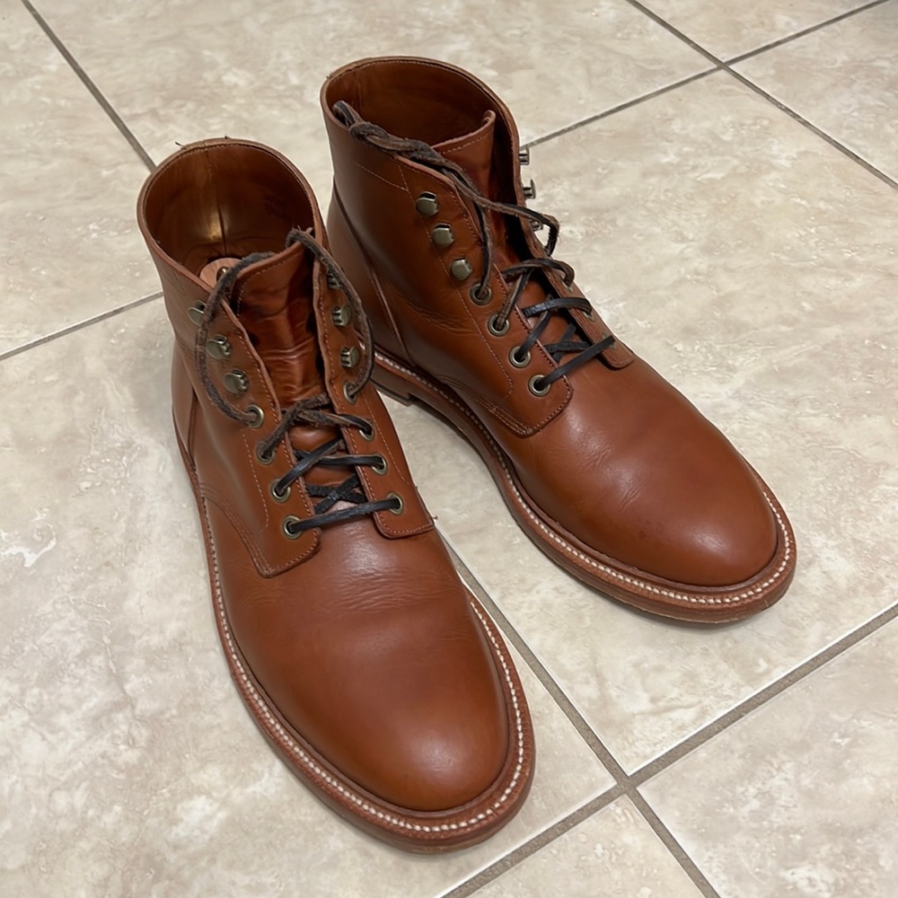 Grant stone diesel boot in saddle tan size 10D